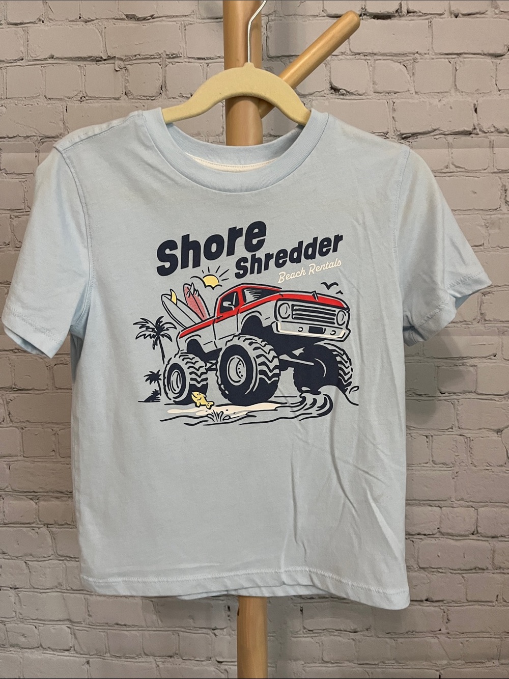 ⭐️⭐️ PICK 5 / $20 365 Kids 'Shore Shredder' Graphic Tee - Light Blue